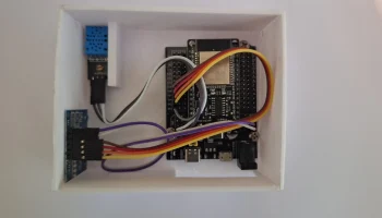 dht11 Arduino Geh&auml;use (с Кнопфеном)