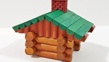 Опоры крыши Lincoln Logs - 84 варианта! - Различные сайди... 3