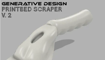 Скребок печатной платформы Generativ Design Next Level...