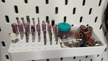 Держатели инструментов Ikea Skadis Dremel V3!...