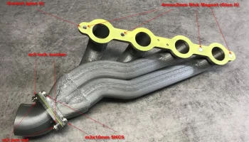 2/15.Ремикс заголовков для LS3 Chevy Engine 2