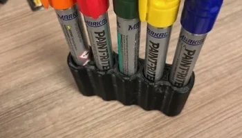 МАРКЕР MARKAL PAINT RITER МАГНИТНЫЙ ДЕРЖАТЕЛЬ 5 МАРКЕРОВ ...