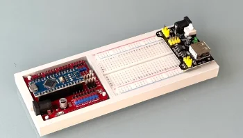 Простая рамка для макетной платы и макетной платы Arduino... 1