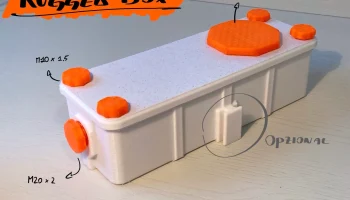 Rugged Box - полностью можно распечатать на 3D-принтере....