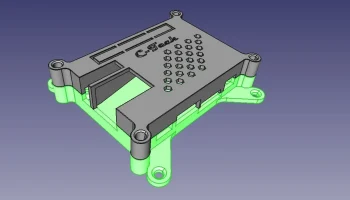 OrangePi One - корпус с VESA75 3