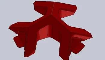 #205 Prusa Core One+ / One L - угловая крышка (проверено ... 1