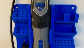 Dremel 4000 Настенное крепление с отделением для сверл...... 2