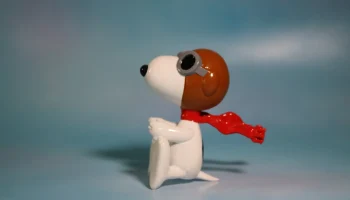 Пилот Снупи - фигурка Красного Барона... 3