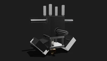 Easy Ultimaker 1, 2, 2+ - модернизация вентилятора 30x30 ... 6
