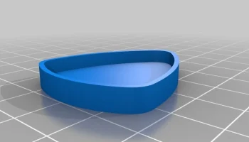 Держатель медиатора для гитары 3