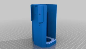 Напечатанное на 3D-принтере крепление для телескопа EQ с ... 2