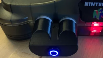 Чехол N64bt-dual DIY - адаптер BlueRetro для Nintendo 64...