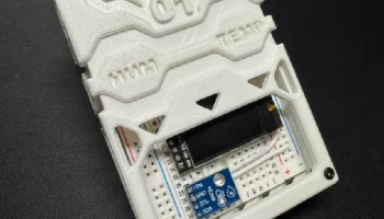 Sci-Fi ESP32 Weather Box (подходит для макетной платы).....