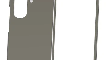 Тонкий чехол для Samsung Galaxy Z Fold 7 с выступом для каме 2