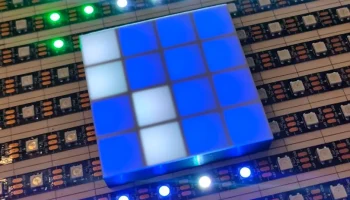 Светодиодная рассеивающая сетка для дисплея с полосками w... 1