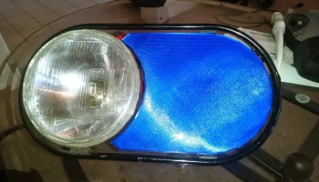 Блокировка фар Honda Ruckus "Swayze Eye" 2
