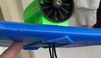 Крепление EDF 50 мм для крыла Eclipson Model T......
