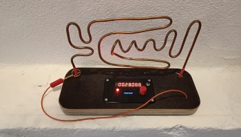 Игра Arduino Buzz Wire с рекордом по таймеру............