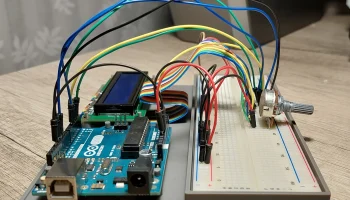 Arduino UNO R3, макетная плата, ЖК-дисплей 1602, поддержк... 2