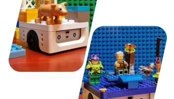 Верхняя базовая плата Arduino Alvik - совместима с LEGO и...