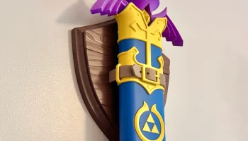 Настенный дисплей Legend of Zelda Master Sword and Scabba...