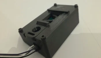 DIN-рейка 16x2 I2C Корпус/крепление для ЖК-дисплея/корпус.. 1