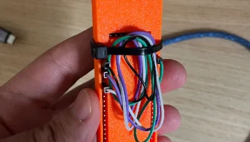 Корпус датчика ESP 32 VOC/качества воздуха (ENS160 + AHT2.. 4