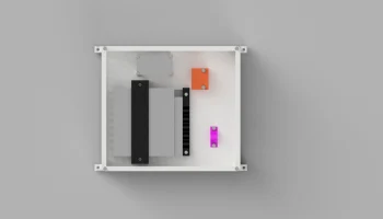 Корпус блока питания MeanWell RS-50-5 с ESP32 и WAGO 221... 7