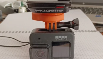 Велосипедный компьютер и крепление GoPro... 2