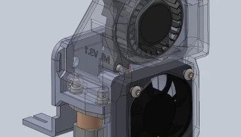 Корпус Ender 2 Pro Hotend, BL-Touch, оптимизированное охл... 4