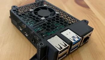 Крепление для корпуса Raspberry Pi 4 с опциями 30 мм и/ил... Крепление для корпуса Raspberry Pi 4 с опциями 30 мм и/ил...
