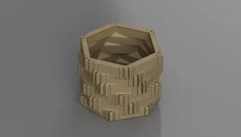 Кошмар моего 3D-принтера - горшок для растений и ваза для... 3