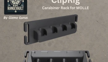 ClipRig - Карабинная стойка для MOLLE