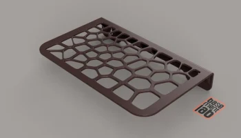 Настенная полка Voronoi Design - Mensola в стиле дизайна ..