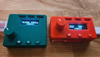 Сервотестер с 0,91-дюймовым OLED-дисплеем............