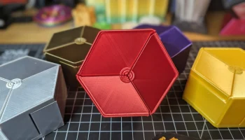 Раздвижная шестигранная коробка 3