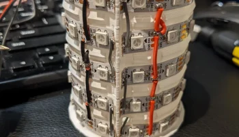 WS2812B Сенсорная лампа с RGB-светодиодами 12x5............ 1