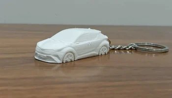 Брелок Toyota CHR 3D модель 4