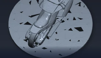 Модель дисплея велосипеда Hover - файл STL для 3D-печати... 7