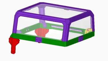 Улучшенный цилиндр Hinged Voron V0.1 с держателями светод... 9