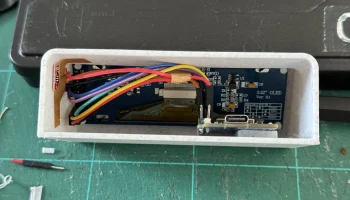 Чехол для платы вылета Gadec - ESP32 D1 mini и 3,12-дюймо.. 4