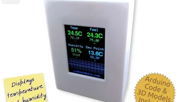 Дисплей термометра Arduino