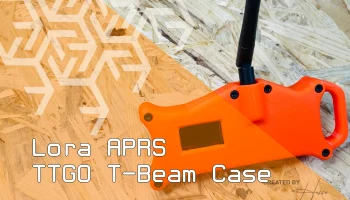 Lora APRS - Корпус Т-образной балки TTGO MK2........