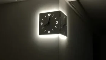 Угловые часы
