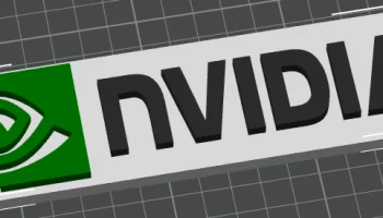 Логотип Nvidia для офиса или мастерской......