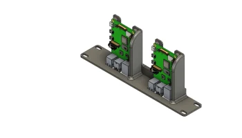 Raspberry Pi 2B/3B/4B/5B для монтажа в 10-дюймовую стойку... 4