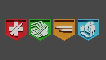 Таблички Call of Duty Zombies Perk-a-Cola