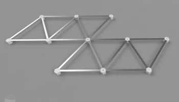 LED Wandleuchte Inspiriert durch Nanoleaf Lines 1