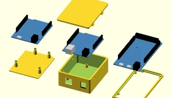 Библиотека монтажа Arduino OpenSCAD (v2.0)