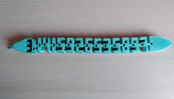 Flexi PIthon для Pi-Day (печать на месте) 2